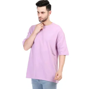 Premium Terry Oversize Lavender T-shirt