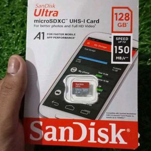 New 128 Gb Memory Card  Fix Rate