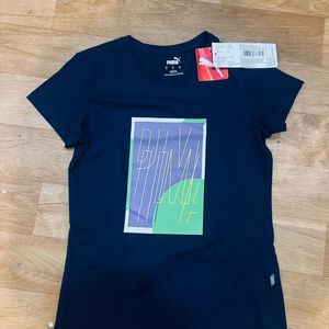 Original Puma Tshirt With OR Coad Scanner