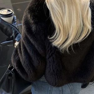 Regret Or buy BLACK FAUX COAT