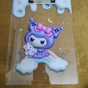 Sanrio Kuromi Transparent Writing Pad