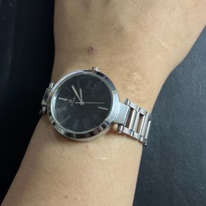 Titan Analog Watch Silver For Women