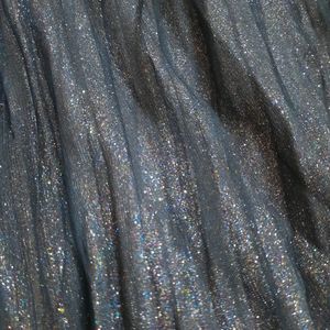 Shimmer Glitter Midi Skirt