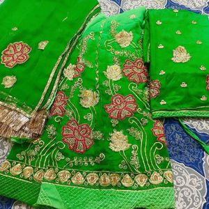 Haldi & Mhandi Dress For Wedding +one Freebie