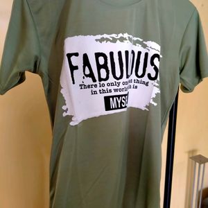 Beautiful Green Tshirt For Men