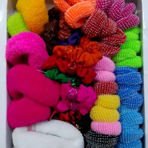 Box Of 100+ Hairties