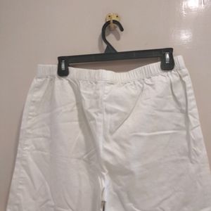 Beautiful White Long Short