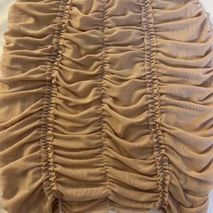 Ruffle Bodycon Skirt