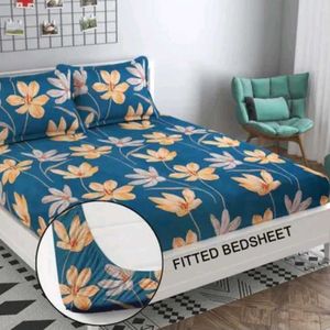 Elastic Fitted Double Bedsheet