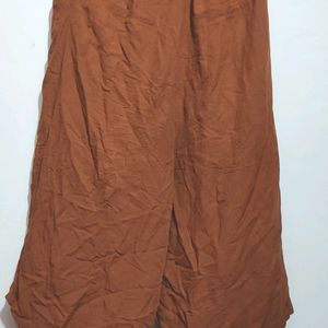 Brown 🟤 Type Plazo Pant For Girl Or Women