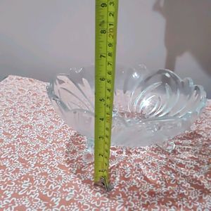 One Large Glass Bowl