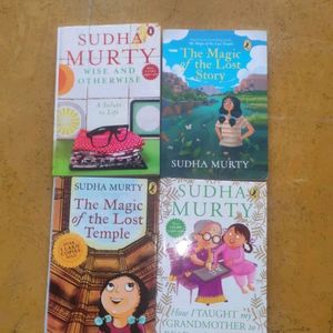 Sudha Murty 4 Books Set