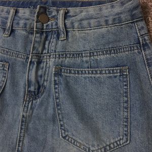 Denim Mini Skirt From Savana