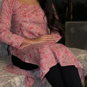 Mavya pink kurti❤️