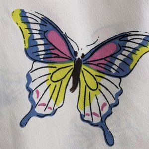 Beautiful Butterfly Top For Women Branded Atmosphe