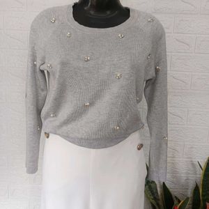 Zara Grey Knitwear