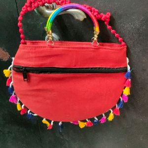 Like New Red Sling Bag