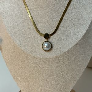 Pearly Snake Chain Anti-tarnish