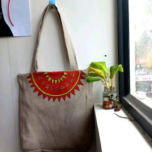 Jute Handmade Ladies Sling Bag