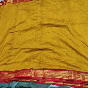 2 Cotton Sarees With 1 Blause