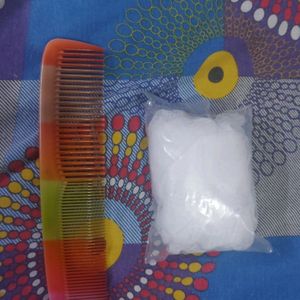 Set Of Comb And Loofah(both new Without Tag)