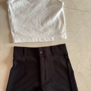 Crop Top With Trouser