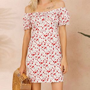 Cute Off Shoulder Bodycone Dress