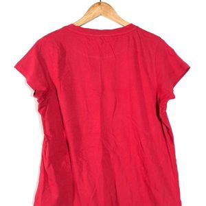 Casual Roadster Red T-shirt Womens