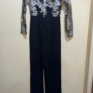 Embroidery Based Party Wear Jumpsuit