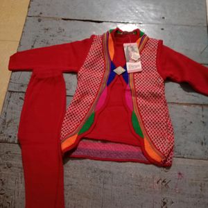 Girl Winter Wear With Jacket