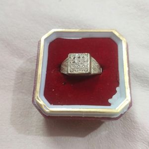 Pure Silver Ring For Men