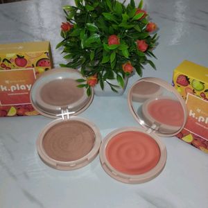 Combo Of 2 Myglamm K.Play Blush & Highlighter