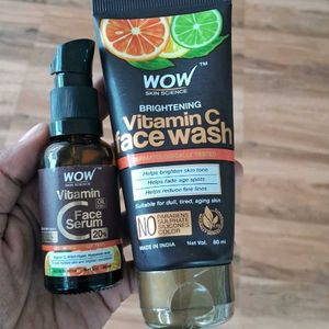 Wow Combo Face Wash And Serum