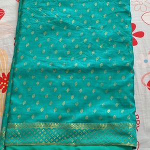 Beautiful Green Colour Saree