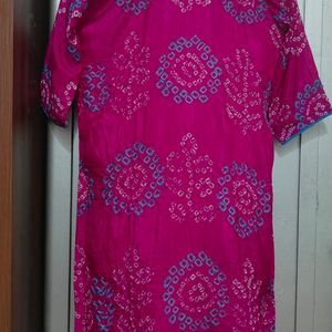 Bandhej Kurta