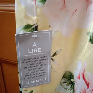 Le Chateau Floral Dress From France