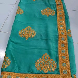 Bridal (2) Heavy Saree With Blouse