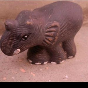 Elephant 🐘 Showpiece Made By Mud