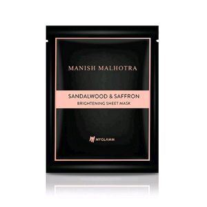 Manish Malhotra Sandalwood & Saffron Sheet Mask