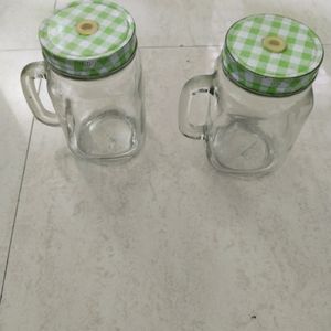 4 Glasses(With Lid And Open)