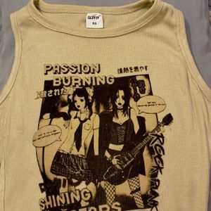 Aesthetic korean tank top