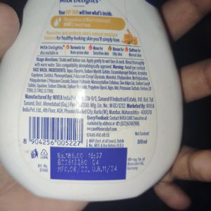 Nivea Fash Wash 100 Ml