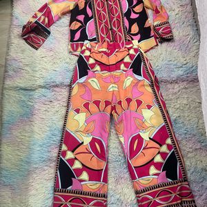 Multi Color Co-ord Set