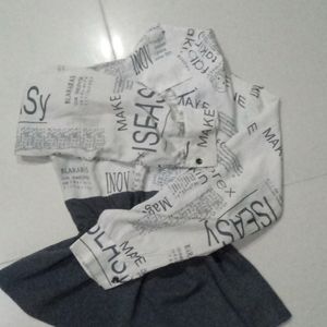 A Elegant "Newspaper" Top