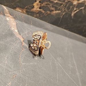 Gold Bow Butterfly Clip