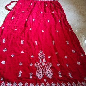 🥳Red Anarkali Full Length Dress...