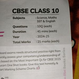 Educart Class 10 Test Yourself All Subject Book