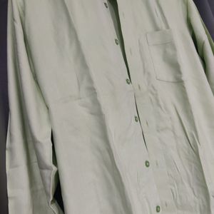 Set Of Two Shirt (Pista Green+Grey)