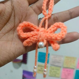 Crochet Bow Charms/Keychains