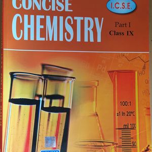 consice chemistry book class 9 icse